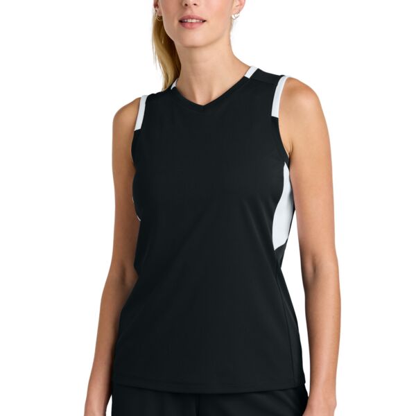 Women's Club Sleeveless V Neck Thumbnail